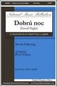 Dobru Noc SATB choral sheet music cover